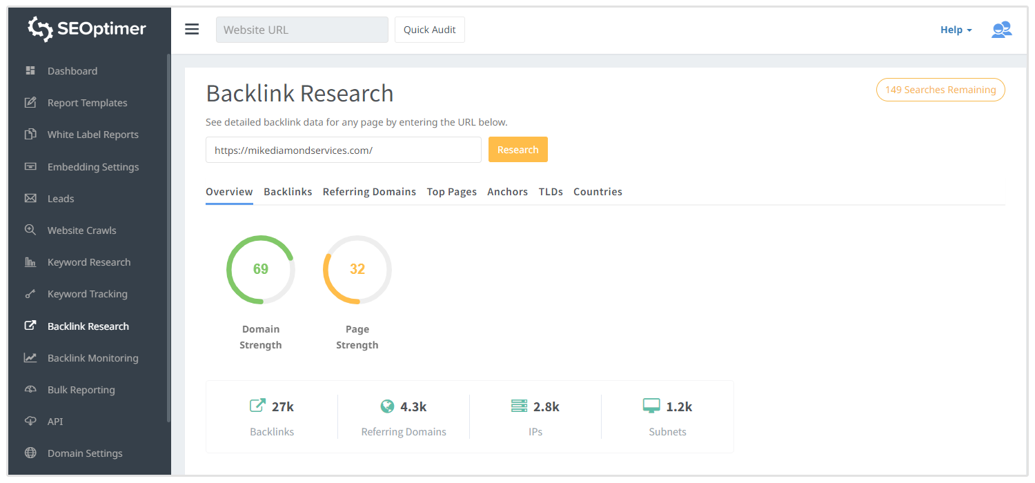 alat penelitian backlink